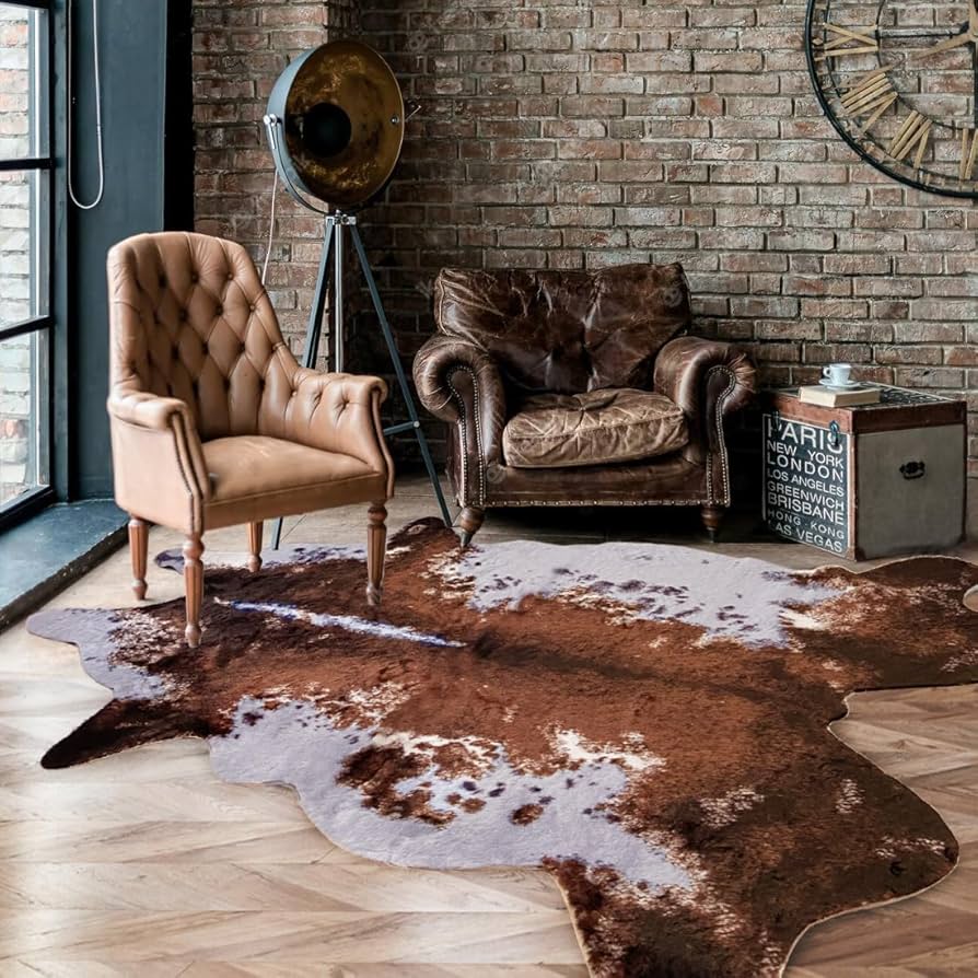 An application scenario or product detail of small cowhide rugs - Image 21