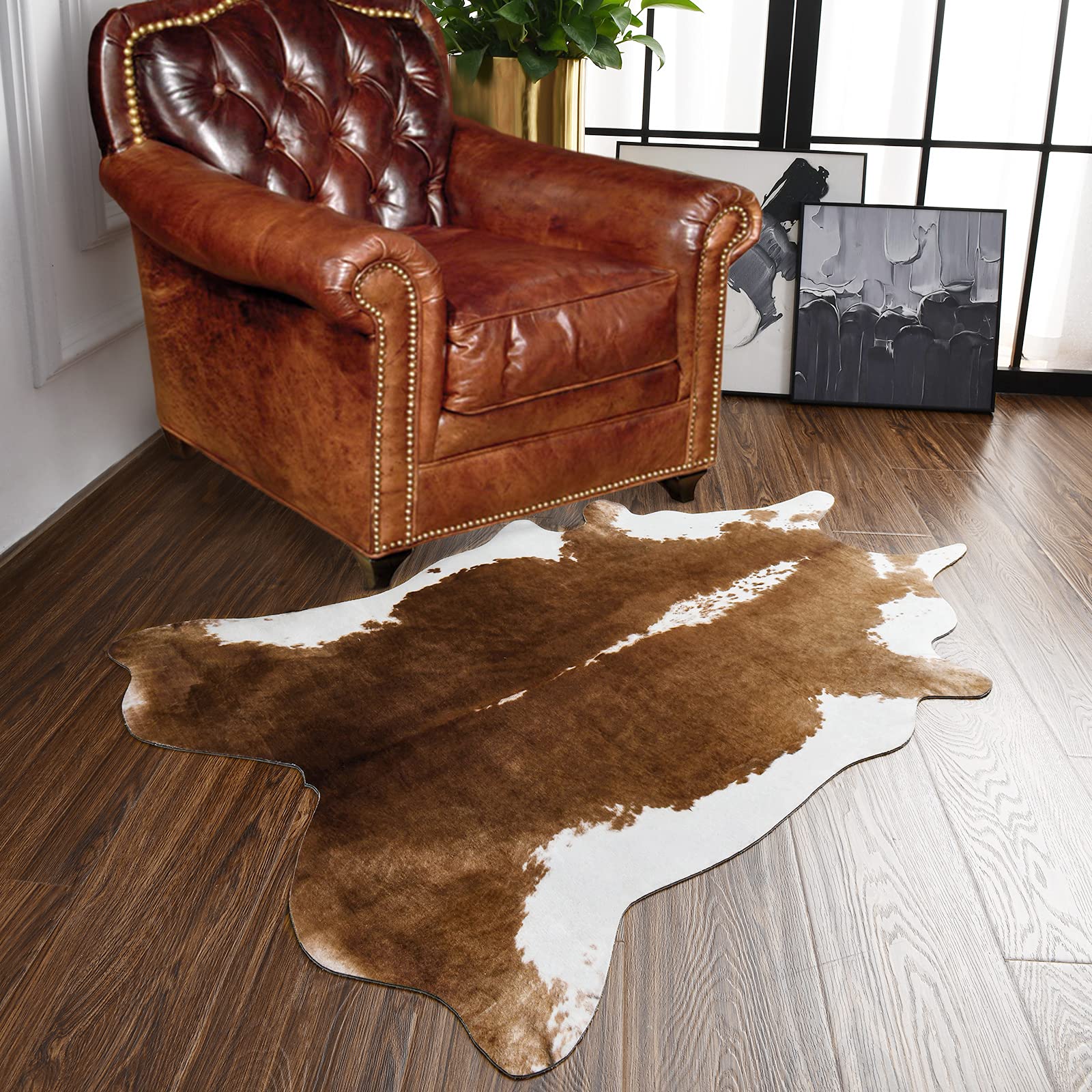 Featured image for the small cowhide rugs guide