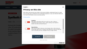 Sonax - High-Quality Wiping Cloth