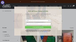 Soothi - Handmade Leather Journals