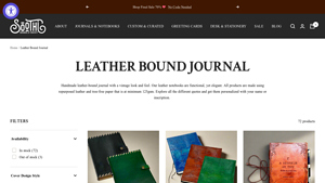 Soothi - Handmade Leather Journals