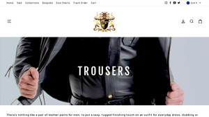 Spitfire Leather - Trousers