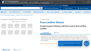 Stahls - Faux Leather Sheets