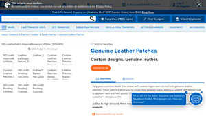 Stahls - Custom Leather Patches