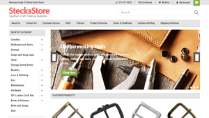 Stecks Store - Custom Leather Craft Supplies