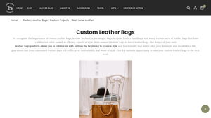 Steel Horse Leather - Custom Leather Bags