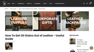 Steel Horse Leather - Weekender & Briefcase Collection