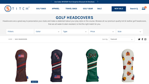 Stitch Golf - Premium Headcovers
