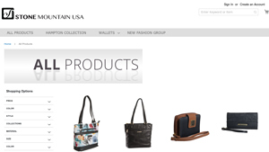 Stone Mountain - Handbags with 30-Day Returns