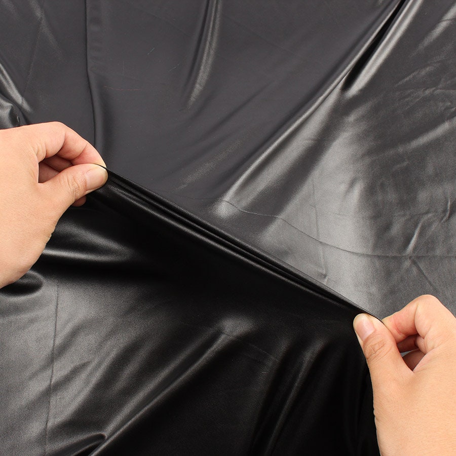 An application scenario or product detail of stretch faux leather fabric - Image 1