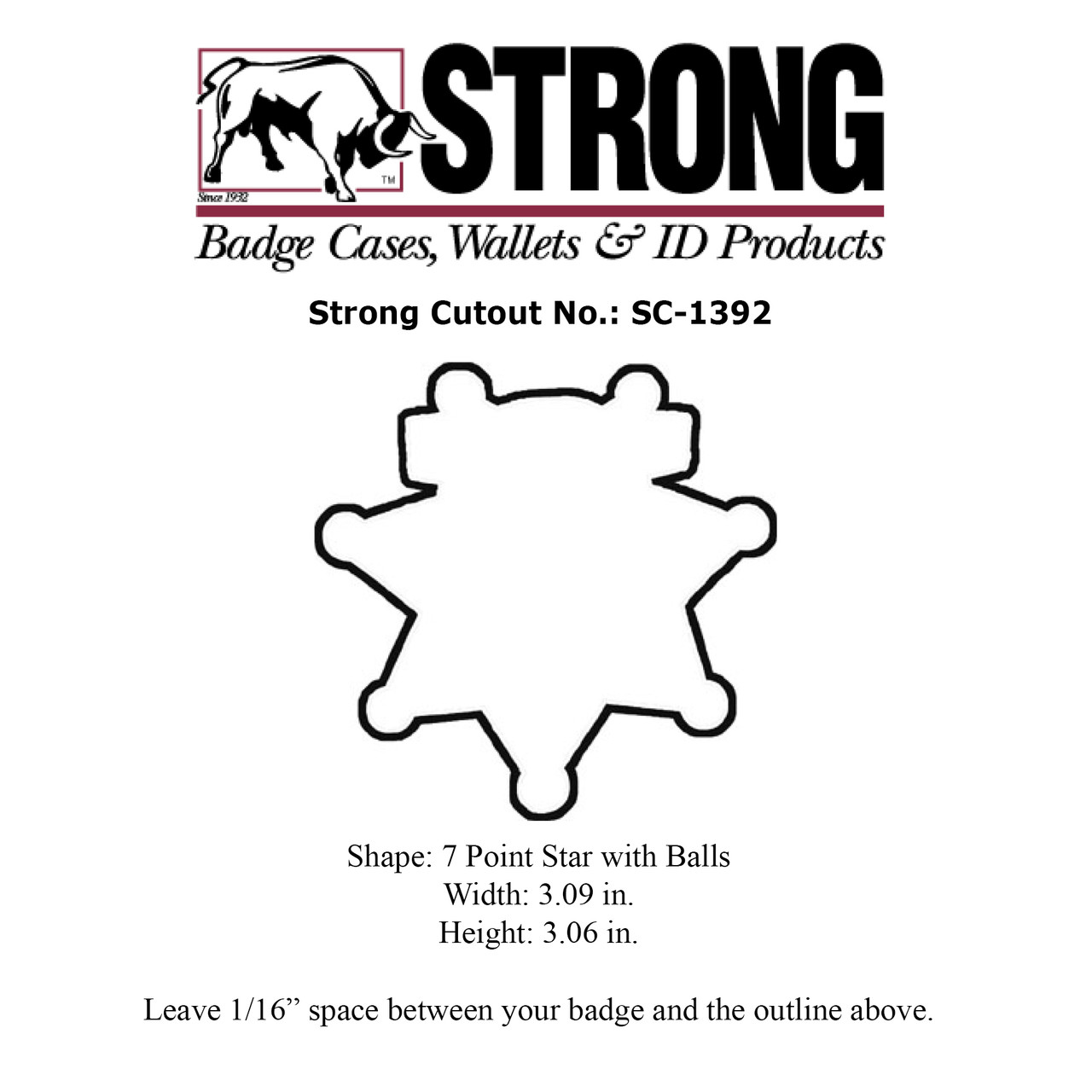 An application scenario or product detail of strong leather company badge wallet - Image 18