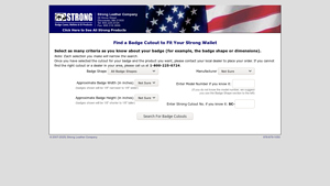 Strong Badge Cases - Custom Badge Cutouts