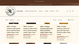 Style N Craft - Tool Pouches & Belts