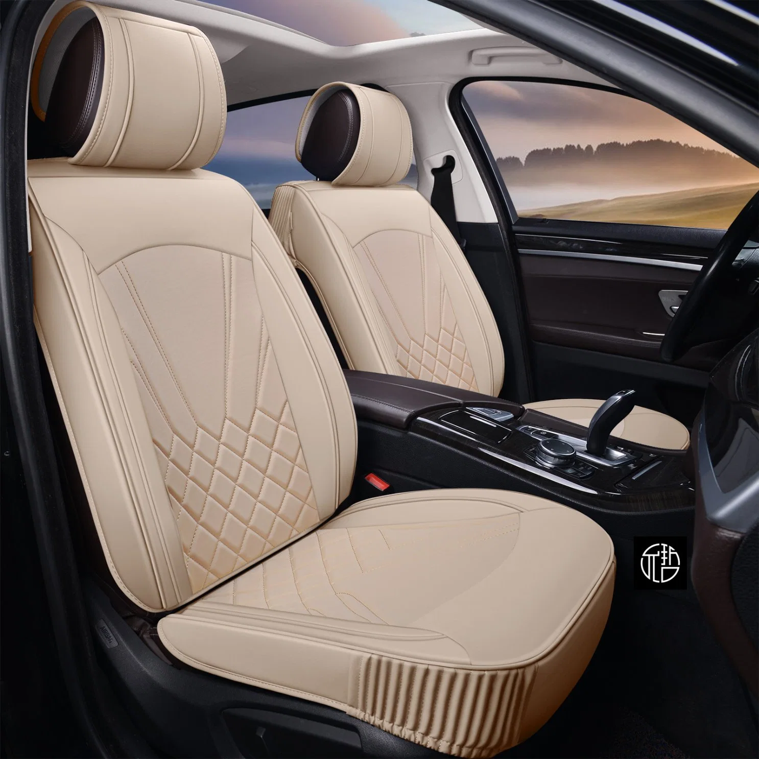 An application scenario or product detail of suede car interior - Image 13