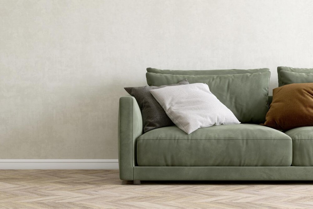 An application scenario or product detail of suede cloth sofa - Image 13