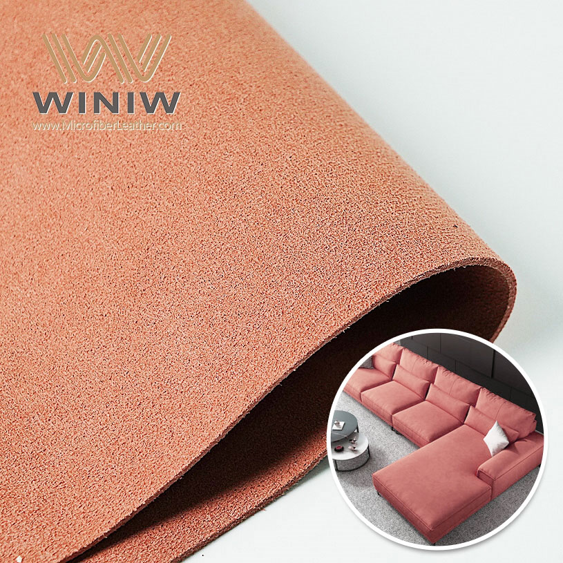 An application scenario or product detail of suede leather fabric - Image 3