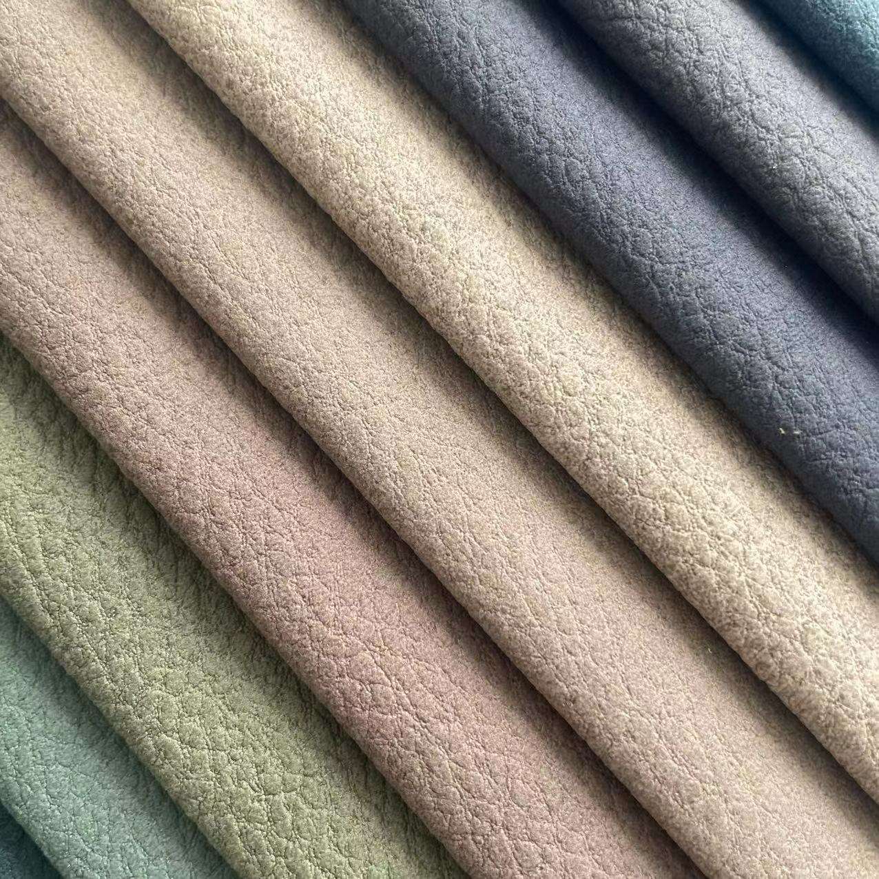 An application scenario or product detail of suede sofa material - Image 8