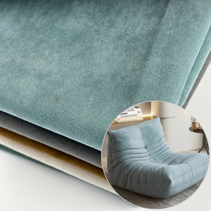 An application scenario or product detail of suede sofa material - Image 13