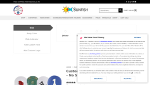 Sunfish Sales - Custom Leather Headcover