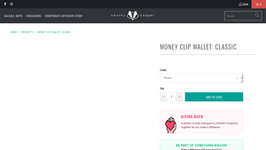 Swanky Badger - Personalized Money Clip Wallet