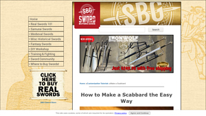 Sword Buyers Guide - Scabbard Materials and Construction