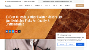 Szoneier Leather - Custom Leather Holsters