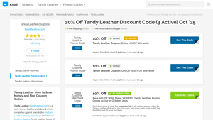 Tandy Leather - Discount Codes & Leatherwork Supplies