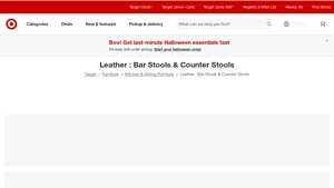 Target - Leather Bar Stools and Counter Stools