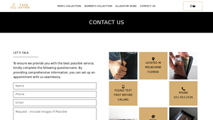Taza Leather - Exotic Skin Accessories