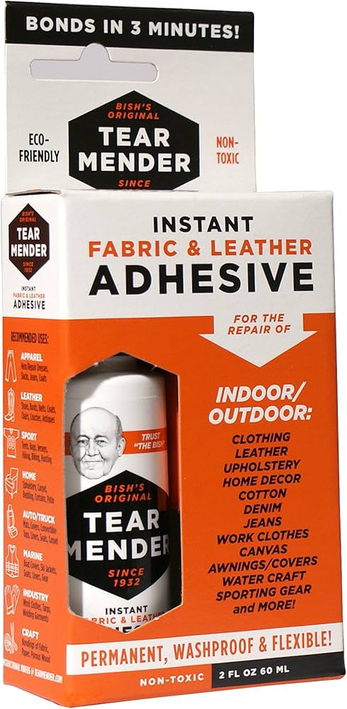An application scenario or product detail of tear mender instant fabric and leather adhesive - Image 2