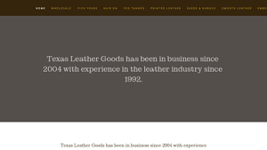 Texas Leather Goods - Premium Cowhides & Specialty Skins