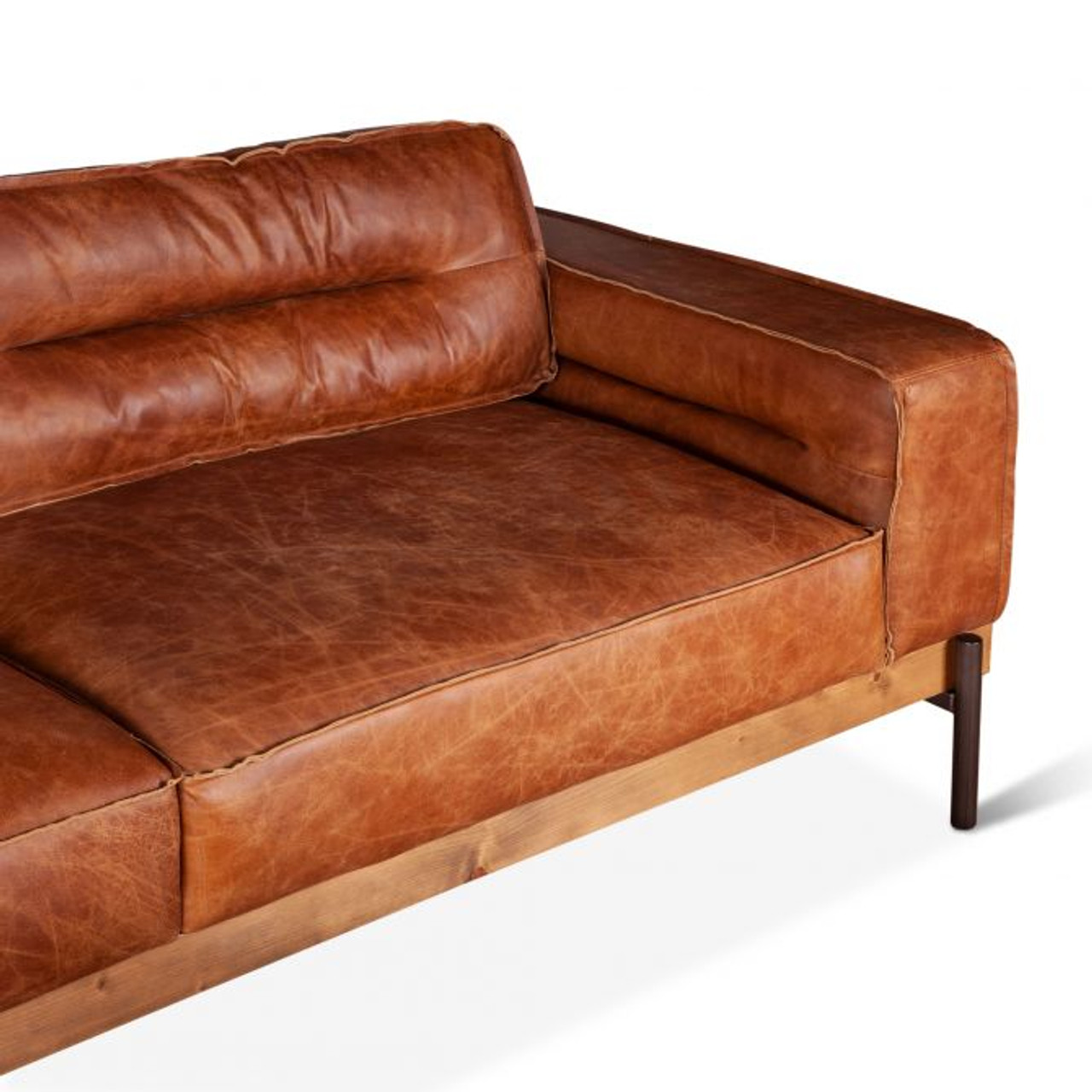 An application scenario or product detail of the leather factory sofa - Image 13