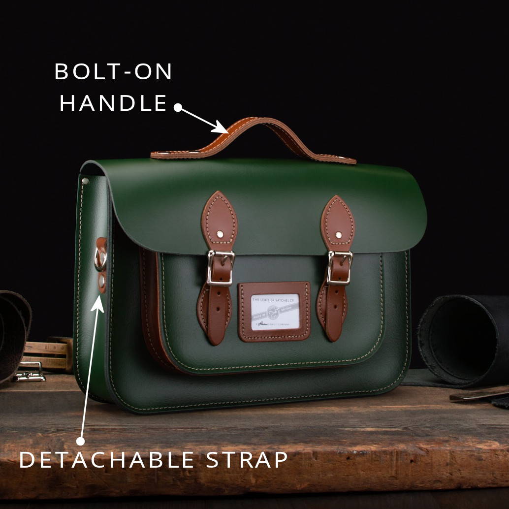 An application scenario or product detail of the leather satchel company - Image 3