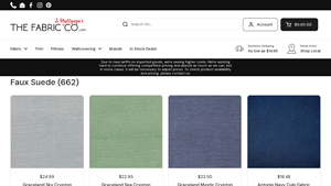 The Fabric Co - Faux Suede