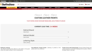 The Fire Store - Fronts & Shields