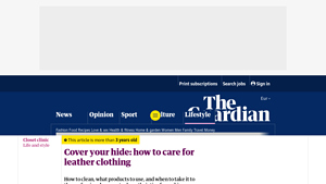 The Guardian - Leather Care Essentials
