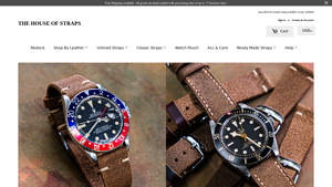 The House Of Straps - Hand-Made Leather Watch Straps