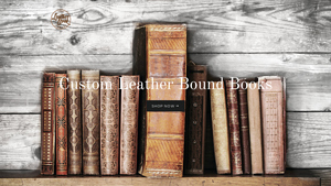 The Leather Book Library - Leather Bound Books