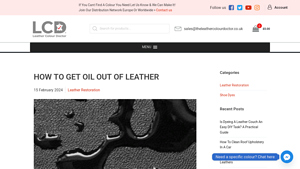 The Leather Colour Doctor - Leather Dyes and Restoration Products