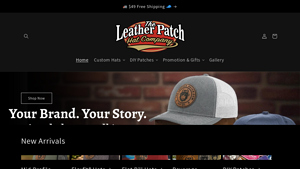 The Leather Patch - Custom Hats & Patches
