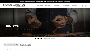 The Real Leather Co. - High-Quality Leather Bags