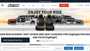 The Seat Shop - OEM Replacement Seat Covers and Cushions