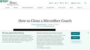 The Spruce - Microfiber Couches