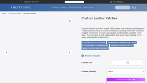 The Studio - Custom Leather Patches