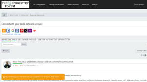 Albrights - Automotive Grade Leather