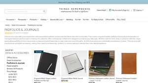 Things Remembered - Personalized Padfolios and Journals