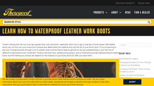 Thorogood - Waterproof Leather Work Boots