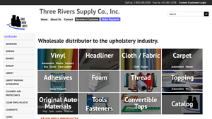 Three Rivers Supply - Adhesives & Automotive Cleaners