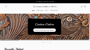 TJ's Custom Leather - Key Products