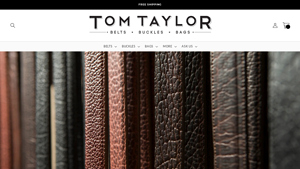 Tom Taylor - Custom Leather Belts and Accessories